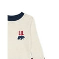 thumbnail image 3 of Dearfoams Toddler Matching Family Pajama Set, Lil Bear, 2-Piece, Sizes 2T-5T, 3 of 5