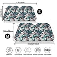thumbnail image 3 of Kdxio Cute Poodle Dog Print Windshield Sun Shade,UV Rays and Sun Heat Protection,Sunshade for Car Windshield,Car Shade Front Windshield - Small, 3 of 6