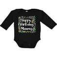 thumbnail image 3 of Inktastic Happy Birthday Mommy Boys or Girls Long Sleeve Baby Bodysuit, 3 of 5