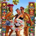 thumbnail image 6 of Wiywef Hawaiian Party Door Banner Decoration Supplies, Door Banner Sign For Beach Aloha Party Birthday Carnival Backdrop, 6 of 7