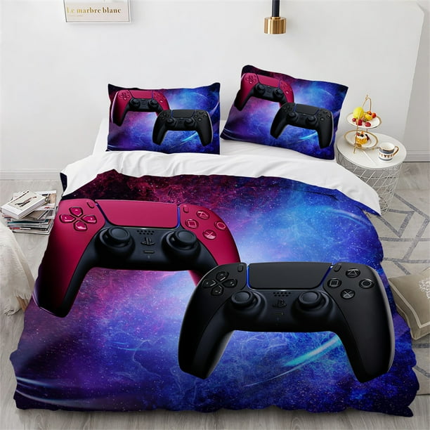 Gaming Comforter Cover Gamer Bedding Set Video Games Duvet Cover Sets