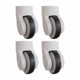 thumbnail image 1 of 4X Luggage Caster Shoes Wheel Luggage Color Wheel Protection Cover Case A9E5, 1 of 1