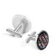 thumbnail image 3 of Christmas Formal Attire Shirt Cufflinks Made of Stainless Steel for Elegant Events, 3 of 6
