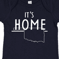 thumbnail image 4 of Inktastic It's Home- State of Oklahoma outline Boys or Girls Baby Bodysuit, 4 of 5