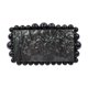 thumbnail image 2 of Bolso de noche con cadenas Cuentas acrílicas Bolso de cena para fiesta Paquete de bandolera elegante para banquetes (gris cáñamo), 2 of 5