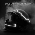 thumbnail image 3 of LINLIN Motorcycle Helmet Light, 2 in 1 3 Mode Flash Led Night Riding Signal Helmet Light Strip Sticker for Motorcycle Bike Helmet Accessories, 3 of 7
