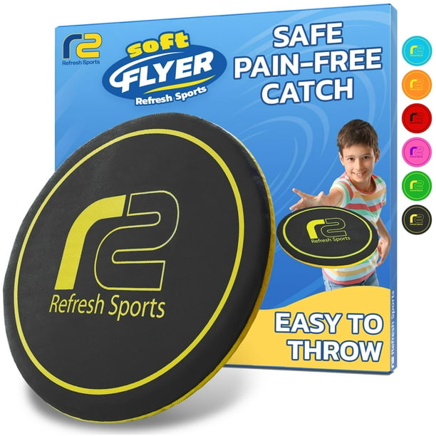 Juguete Flying Disc Refresh Sports, suave, ligero y seguro para exteriores
