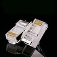 thumbnail image 2 of 100 Pack Gigabit Network Cable Head  Cable Connectors, 2 of 10