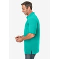 thumbnail image 3 of KingSize Men's Big & Tall Shrink-Less Lightweight Polo, 3 of 6
