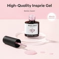 thumbnail image 6 of modelones Pink Gel Nail Polish, 15 ML Baby Pink Gel Polish Light Soft Pink Pastel Pink Nail Polish Soak Off Spring Nail Art Gel Design Manicure Salon DIY Home Gift for Women Girlfriend, 6 of 9