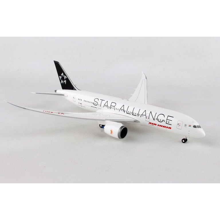 Hogan Wings HG10277G Air India 787-8 1-200 Star Alliance with Gear