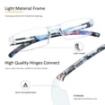 thumbnail image 2 of 8 Pack Reading Glasses, Blue Light Blocking Computer Reading Glasses for Women and Men, Anti Glare Lightweight Readers (4 Color+4 Floral,+3.75), 2 of 5