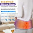 thumbnail image 4 of Cordless Heated Hip Wrap with Massage 3000mAh Rechargeable USB Heating Pad for Hip with Extension Strap,3 Vibration Modes, 5 Heating settings, Purple, 4 of 12