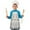 Colorful Geometric Triangle, variant on Colorful Geometric Triangle Arrow Pattern Kids Aprons for Girls and Boys,Adjustable Neck Strap Toddler Aprons for Kids Cooking Baking