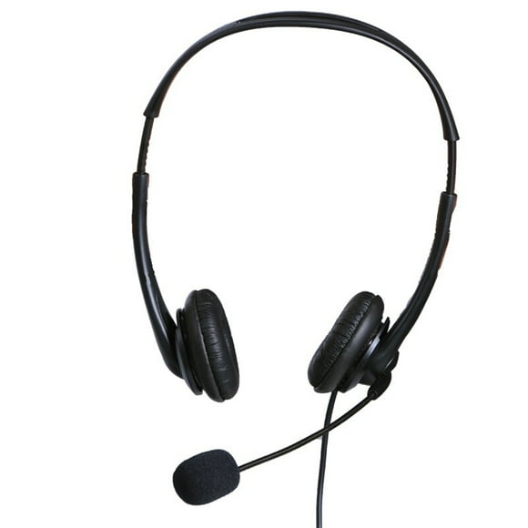 Yeacher OY136 3.5mm Computer Headset with Microphone Noise Cancelling Head-mounted Headphone Wired Call Center Headsets for Business Call Center