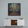 thumbnail image 3 of Tree of Life Canvas Wall Art, Tree Wall Décor Butterfly Prints Floral Art Nature Poster Mandala Style Abstract Painting, Landscape Artwork for Living Room Bedroom Office Home Decor (16x16 Inches), 3 of 6