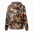 thumbnail image 6 of Staki Girl's Camo Hoodies Long Sleeve Camouflage Print Hooded Sweatshirts Pullover Vintage Tops Streetwear 2-12Y(Gold,9-10 Years), 6 of 6
