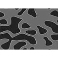thumbnail image 1 of Ahgly Company Machine Washable Indoor Rectangle Transitional Charcoal Black Area Rugs, 4' x 6', 1 of 7