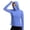 Blue, variant on PBFRDSJ Long Sleeve Sun Shirt for Women UPF 50+ UV Sun Protection Hoodie with Thumb Holes for Hiking Fishing Outdoor