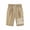 Khaki&&100, variant on Girls Shorts Letter Graphic Y2K Shorts for Girls Trendy Elastic Waist Soft Dailywear, Sizes 12-13 Years