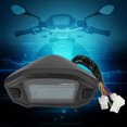 thumbnail image 4 of Velocímetro De Motocicleta, DC 12V Universal Motocicleta Digital Colorido LCD Velocímetro Odómetro Tacómetro Con Sensor De Velocidad, Pantalla De Retroiluminación, 4 of 7