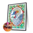 thumbnail image 1 of Cuadros Decorativos 5D Diamond Ostrich Taladro parcial Rhinestone Mosaico Art Picture Kit Decoración Likrtyny embutido en tela, 1 of 9