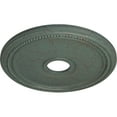 thumbnail image 3 of Ekena Millwork 18"OD x 3 5/8"ID x 1 1/8"P Diane Ceiling Medallion (Fits Canopies up to 5 3/8"), Hand-Painted Cloud Burst Crackle, 3 of 6