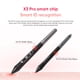 thumbnail image 3 of Stylus XP-Pen X3 Pro Roller de 16 000 niveles de presión sin batería, 3 of 9