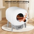 thumbnail image 2 of Self Cleaning Cat Litter Box - The Game Changer for Cat Owners, Automatic Cat Litter Box with APP Control, 100% Safe, Odor Removal, Large Space for Multiple Cats, 2 of 13