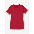 thumbnail image 6 of Woman Within Plus Size Perfect Short-Sleeve Crewneck Tee, 6 of 6