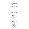 thumbnail image 1 of Jumpingount Montura de gafas, estante para gafas, regalo dulce exquisito, fatiga ocular, accesorios de oficina para mujer, suministros para juegos, Type1 NO1, 1 of 6