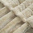thumbnail image 4 of Home Soft Things Plain Faux Fur Throw - Beige - 50" x 60", 4 of 7