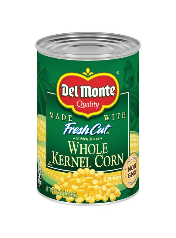 Canned corn in Canned vegetables
