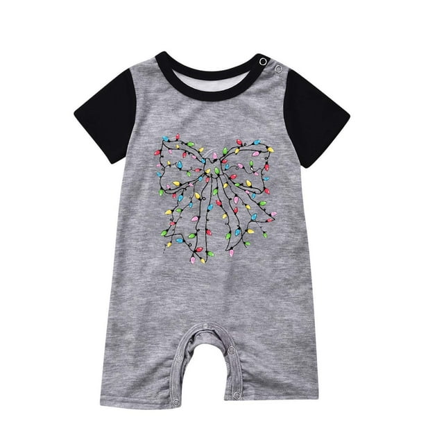 Pyjama pour Bébé, Tenue d'Intérieur Européenne Décontractée et Tendance à Imprimé, Ensembles Parent-Enfant, Pyjamas pour la Famille