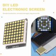 thumbnail image 3 of 8X8 LED Matrix Module HT16K33  Interface LED Dot Matrix Module Support Expansion Connection LED Electronic Screen B, 3 of 7