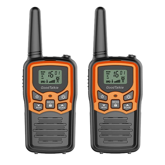 Walkie Talkie YONGSHENG 2 Radios Comunicación VOX Naranja