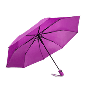 Weather Station Automatic Super Mini Rain Umbrella Purple