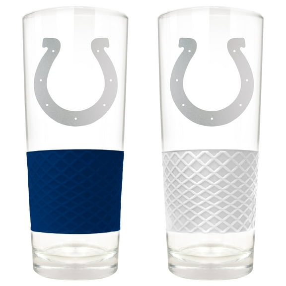 Indianapolis Colts 22oz. Logo Score Pint Glass Two-Piece Set