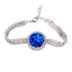 thumbnail image 1 of Pulsera de tobillera de cadena de tenis imagen de mar azul medusas joyería de diamantes Unbranded, 1 of 3