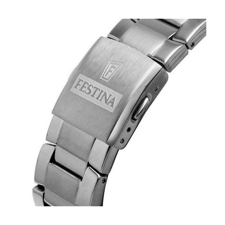 Festina Sport Chronograph Stainless Steel Blue Dial Quartz F20463-2 100M  Men's Watch