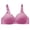 Black, variant on Womens Tshirt Push Up Seamless Bra, Bras for Women, Women's Bra Lace Seamless Breathable Gathered Full Cup Exposure Underwear Daily Bra Beige, M