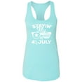 thumbnail image 1 of Staying Fly On The 4th Of July Racerback Tank, 1 of 3