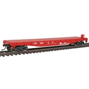 Walthers Trainline HO Scale Flatcar Atchison Topeka & Santa Fe/ATSF #88985