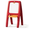 Step2 Easel for 2 Includes 77 foam magnetic letters, numbers and signs, Red or Pink