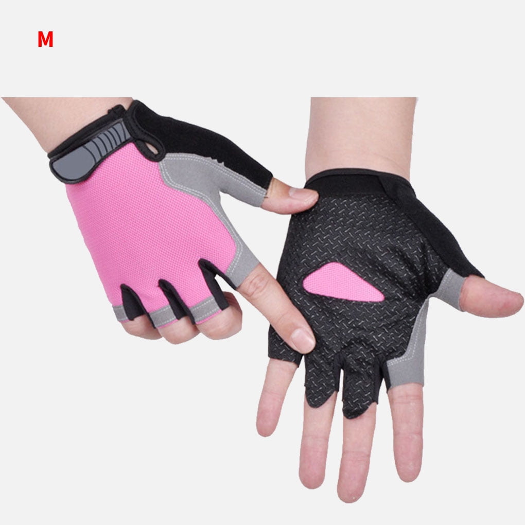 LIUF Powerlifting Gym Mittens Running Exercise Outdoor Sports Gloves Rowing Riding Full Finger Mitten Bodybuilding Fitness Mitts Climbing Hiking Workout Glove Cycling Boating Mitt for Women Men Adult 