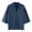 Dark Blue, variant on JIAYUE Men's T Shirt Casual Summer Solid Color Buttons V Neck Short Sleeve Loose Pullover Tops For Relaxed Fit Lightweight Daily Wear And Outdoor Workout For Male Wear