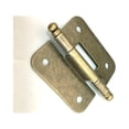 thumbnail image 3 of GUOOL 2Pcs Creative Antique Brass Mini Hinges for Wooden Furniture Box Hardware #2 2, 3 of 9