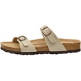 thumbnail image 2 of Women's Cushionaire Liam Cork footbed Sandal with +Comfort, Stone 11, 2 of 5
