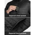 thumbnail image 4 of Off Road Ventures Men's Packable Puffer Jacket Lightweight Insulated Warm Snow Ski Coat for Hiking Travel, 4 of 8