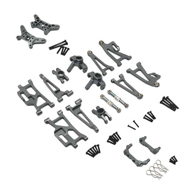 Kits de Actualización de Metal Strade Fareast Limited para Coche a Control Remoto Escala 1:14 Gris